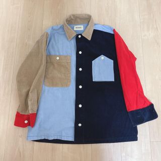 美品 BEAMS BOY コーデュロイ クレイジーワークシャツ 定価15180円