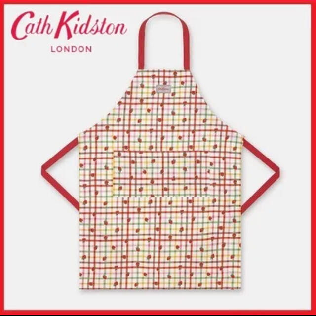 Cath Kidston(キャスキッドソン)のキャスキッドソン　エプロン　新品 インテリア/住まい/日用品のキッチン/食器(その他)の商品写真