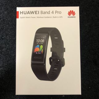 ファーウェイ(HUAWEI)のHUAWEI Band 4 pro/グラファイトブラック(腕時計(デジタル))