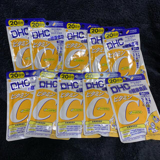 ディーエイチシー(DHC)のDHC ビタミンC 20日分（40粒）×10袋(ビタミン)