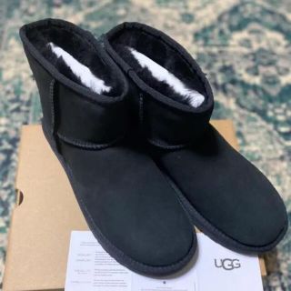 アグ【UGG】 クラシックミニⅡ ブラック26cm(ブーツ)