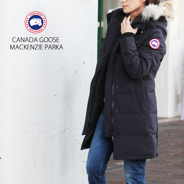 CANADA GOOSE Mackenzie Parka ブラック L-