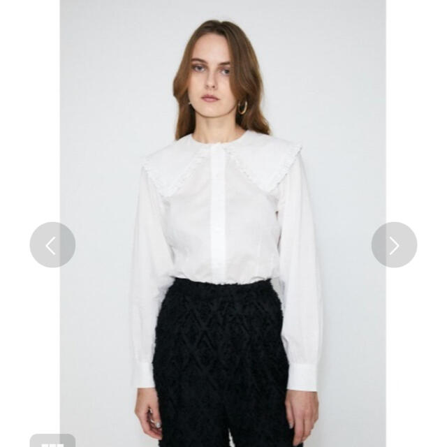 moussy(マウジー)のマウジー　MOUSQUETAIRE COLLAR ブラウス レディースのトップス(シャツ/ブラウス(長袖/七分))の商品写真