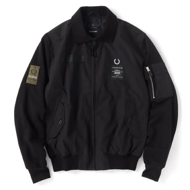 FRED PERRY × ART COMES FIRST MA-1型 ブルゾン-