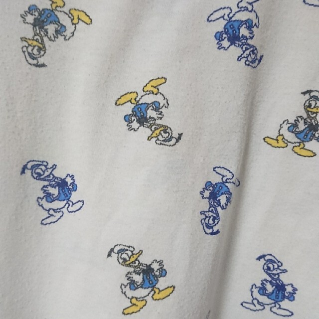 Disney(ディズニー)のディズニーストア ドナルド ドット柄 Tシャツ Sサイズ 使用感あり 難あり レディースのトップス(Tシャツ(半袖/袖なし))の商品写真