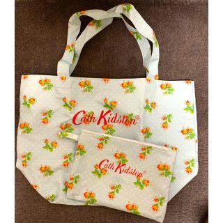 キャスキッドソン(Cath Kidston)のキャスキッドソン　ポーチ、トートバッグセット(エコバッグ)