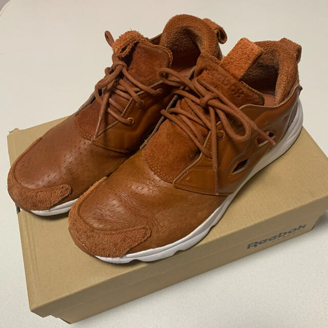 値下げ！Reebok FURYLITE LUX ブラウン　24.5