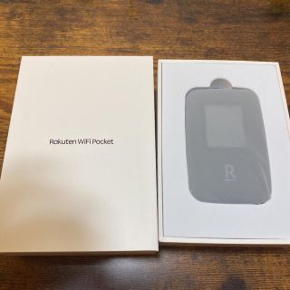 ラクテン(Rakuten)のRakuten WiFi Pocket ブラック　楽天　WiFi ポケット(その他)