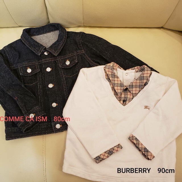 BURBERRY(バーバリー)のBURBERRY　COMME CA ISM　子供服 キッズ/ベビー/マタニティのキッズ服女の子用(90cm~)(ジャケット/上着)の商品写真