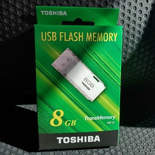 トウシバ(東芝)のUSB フラッシュメモリ　8GB(PC周辺機器)