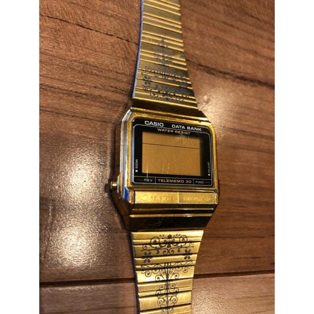 CASIO(カシオ)のカシオ レディースデジタルクォーツ腕時計 ゴールド レディースのファッション小物(腕時計)の商品写真