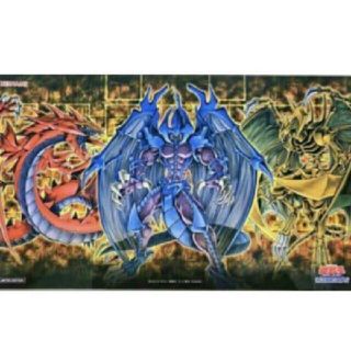 遊戯王 サテライトショップ限定　三幻魔プレイマット　新品 x5個　バラウリ可能