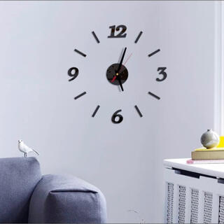 ウォールクロック ステッカー シンプル インテリア 時計(掛時計/柱時計)
