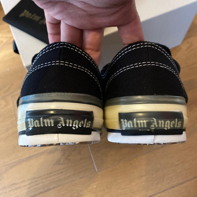 OFF-WHITE(オフホワイト)の新品未使用 27.5cm Palm Angels ロゴトラップスニーカー メンズの靴/シューズ(スニーカー)の商品写真