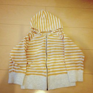 マーキーズ☻ボーダーパーカー☻110(その他)