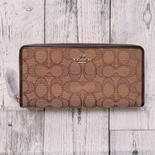 コーチ(COACH)の最終値下！【財布】新品　COACH コーチ 長財布　シグネチャー(財布)