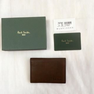 ポールスミス(Paul Smith)のポールスミス★定期入れ★新品未使用品(名刺入れ/定期入れ)