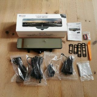 AKEEYO ドライブレコーダーミラー型 360度　2カメラ　AKY-V360S(セキュリティ)