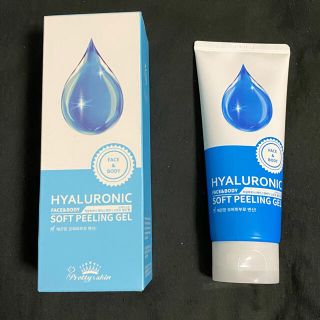 ザセム(the saem)のHYALURONIC FACE&BODY SOFT PEELING GEL(ゴマージュ/ピーリング)