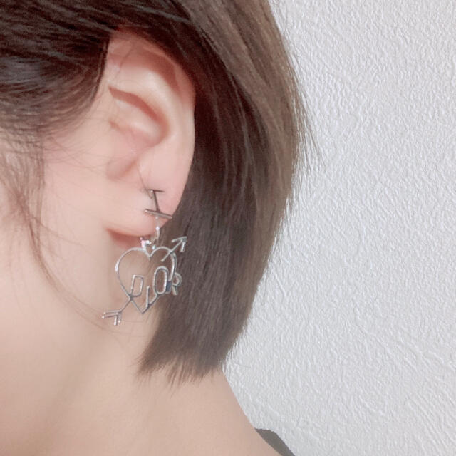 国内発送 【希少品】クリスチャンディオール I LOVE DIOR ピアス