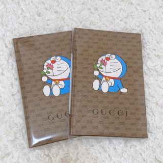 グッチ(Gucci)のGUCCI×ドラえもんコラボノート2冊(キャラクターグッズ)