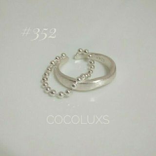 s925 matt silver ring #352(リング(指輪))