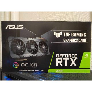 【未開封】ASUS TUF-RTX3080-O10G-GAMING(PCパーツ)