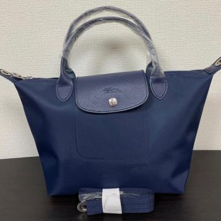 ロンシャン(LONGCHAMP)のロンシャン ル プリアージュ ネオ ハンドバッグ 2way ネイビー(ハンドバッグ)