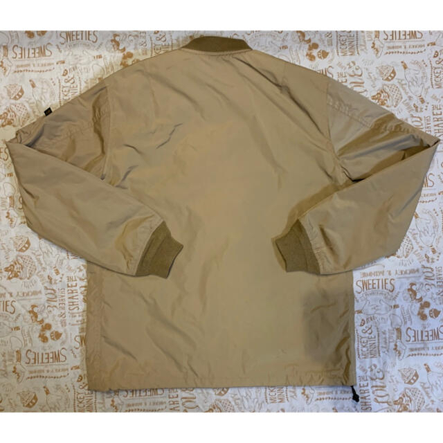 ALPHA INDUSTRIES(アルファインダストリーズ)のアーバンリサーチID　MA-1  ブルゾン　アルファ　ブルゾン　ベージュ　美品 メンズのジャケット/アウター(フライトジャケット)の商品写真
