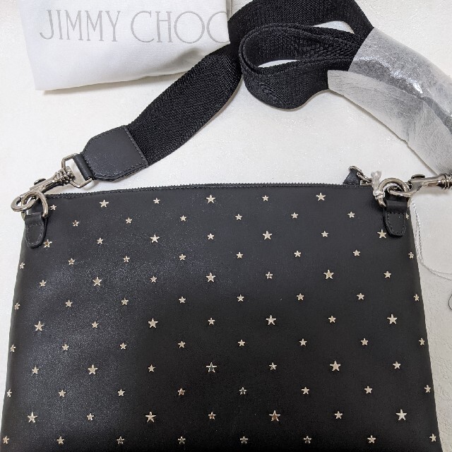 JIMMY CHOO(ジミーチュウ)の【新品正規品】Jimmy choo  Konor スタッズ ショルダーバッグ メンズのバッグ(ショルダーバッグ)の商品写真