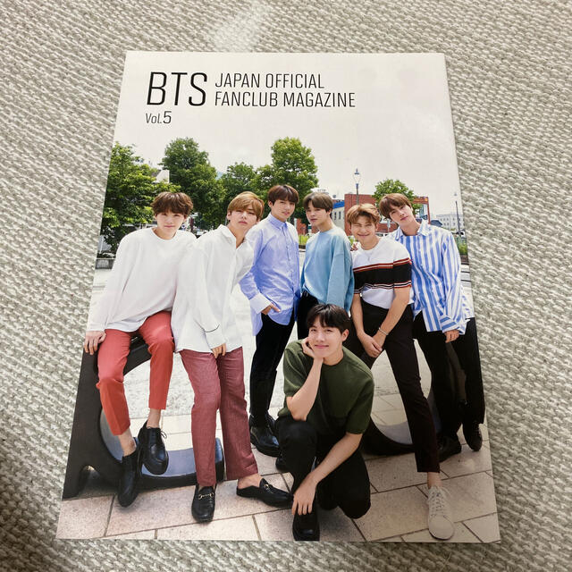 BTS fan Club magazine 5 エンタメ/ホビーのタレントグッズ(アイドルグッズ)の商品写真