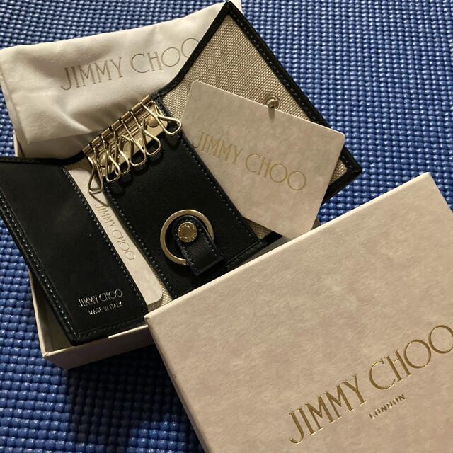 します⇚ JIMMY JIMMYCHOOキーケース 小物の通販 by M's shop｜ジミーチュウならラクマ CHOO - Jimmy chooキーケース ファッショ