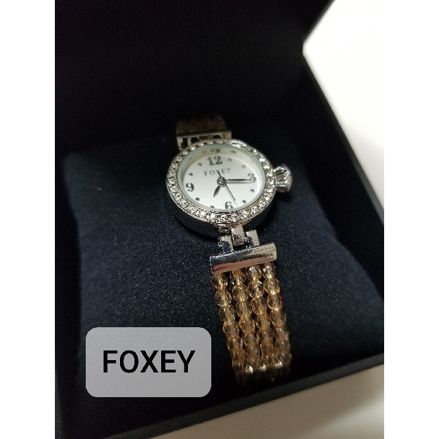 FOXEY(フォクシー)の未使用　FOXEY　フォクシー　腕時計　ノベルティ エンタメ/ホビーのコレクション(ノベルティグッズ)の商品写真