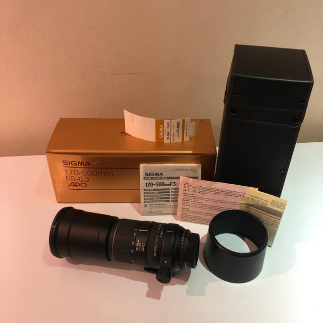 Nikon ニコン用 SIGMA 170-500mm F5-6.3 D - レンズ(ズーム)