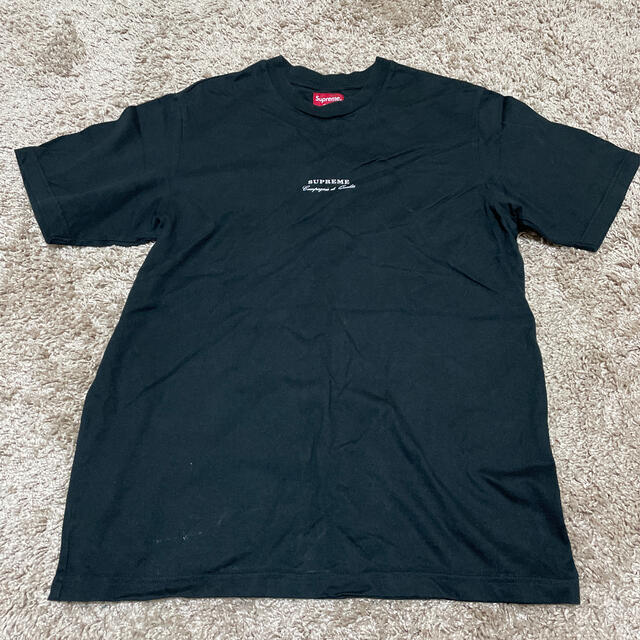 Supreme(シュプリーム)のSupreme 19ss Qualite Tee Tシャツ 黒色 Sサイズ メンズのトップス(Tシャツ/カットソー(半袖/袖なし))の商品写真