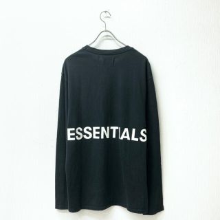 フィアオブゴッド(FEAR OF GOD)のChill様  ESSENTIALS L/S TEE BLACK(Tシャツ/カットソー(七分/長袖))