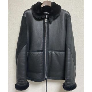 NEIGHBORHOOD B-3ムートンジャケット ブラック L 2019AW NEIGHBORHOOD B-3ムートンジャケット ブラック L 2019AW