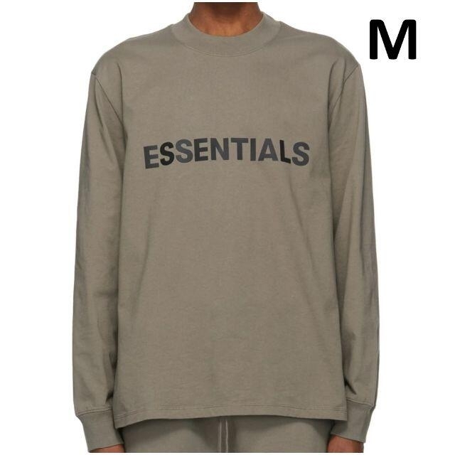 Essential(エッセンシャル)の新作【新品!Mサイズ】 essentials ロンT　トープ　エッセンシャルズ メンズのトップス(Tシャツ/カットソー(七分/長袖))の商品写真