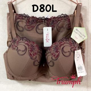 トリンプ(Triumph)のトリンプ 牡丹の花 D80L(ブラ&ショーツセット)