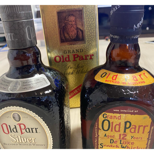 オールドパー　12年　オールドパーシルバー　2本セット　送料込み 食品/飲料/酒の酒(ウイスキー)の商品写真