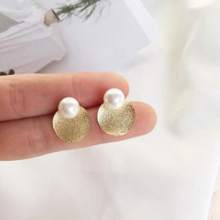 【激安美品】NO.96   925ピアス  フランス式  レディース 韓国(ピアス)