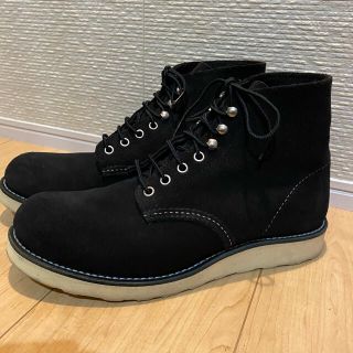 レッドウィング(REDWING)のRED WING レッドウィング 8174 黒スエード 8 1/2 D(ブーツ)