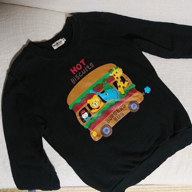 HOT BISCUITS(ホットビスケッツ)のHOT BISCUITS トレーナー キッズ/ベビー/マタニティのキッズ服男の子用(90cm~)(Tシャツ/カットソー)の商品写真