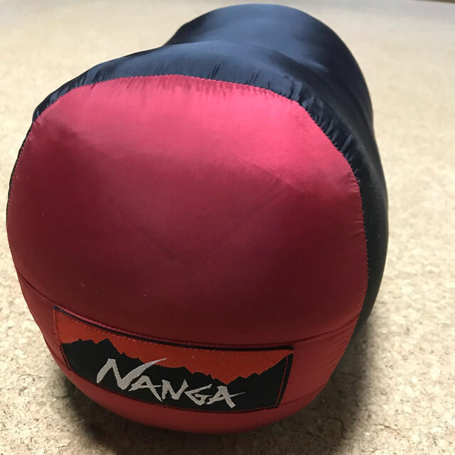 ナンガ(NANGA) ダウンバッグ350別注(レッド) シュラフ