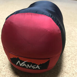 ナンガ(NANGA)のナンガ(NANGA) ダウンバッグ350別注(レッド) シュラフ(寝袋/寝具)