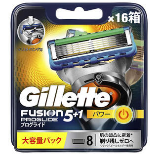 ジレ(gilet)のジレット　フュージョン5+1   プログライドパワー　替え刃(カミソリ)