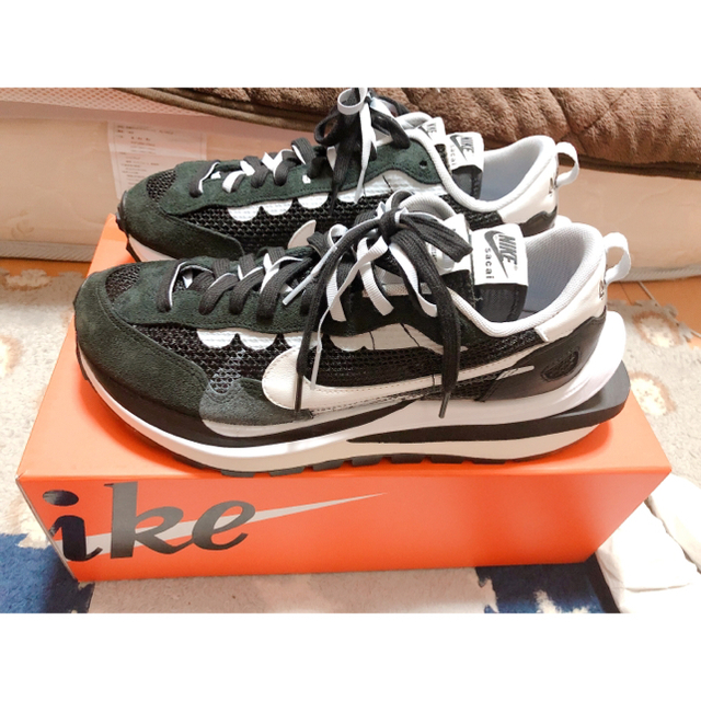 VAPORWAFFLEカラーSACAI NIKE VAPOR WAFFLE BLACK WHITE