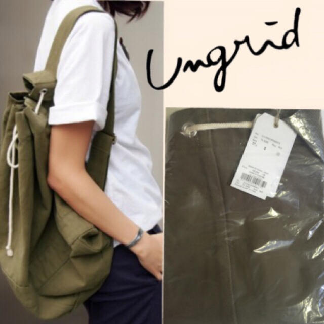 Ungrid(アングリッド)のアングリッドワンショルダーダッフルBAG レディースのバッグ(ショルダーバッグ)の商品写真