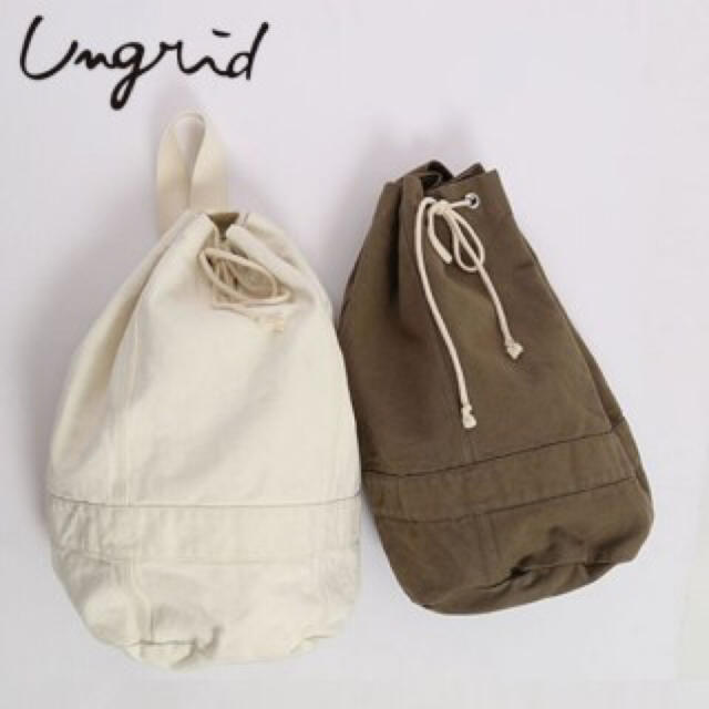 Ungrid(アングリッド)のアングリッドワンショルダーダッフルBAG レディースのバッグ(ショルダーバッグ)の商品写真