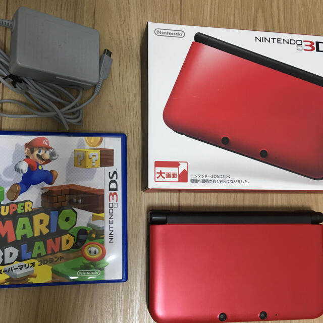 Nintendo 3DS LL レッドと3Dマリオランド3Dマリオランド